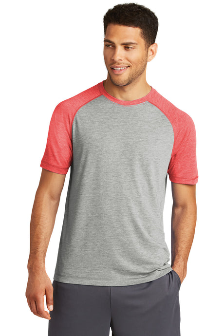 Sport-Tek® PosiCharge Tri-Blend Wicking Raglan Tee