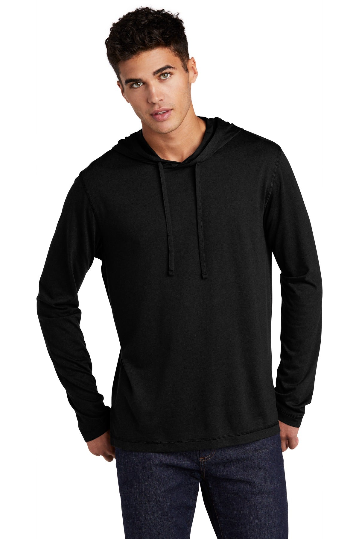 Sport-Tek® PosiCharge Tri-Blend Wicking Long Sleeve Hoodie