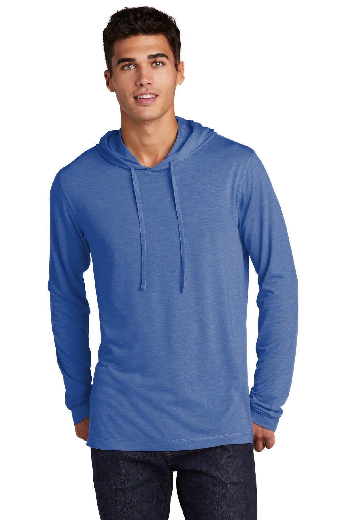 Sport-Tek® PosiCharge Tri-Blend Wicking Long Sleeve Hoodie