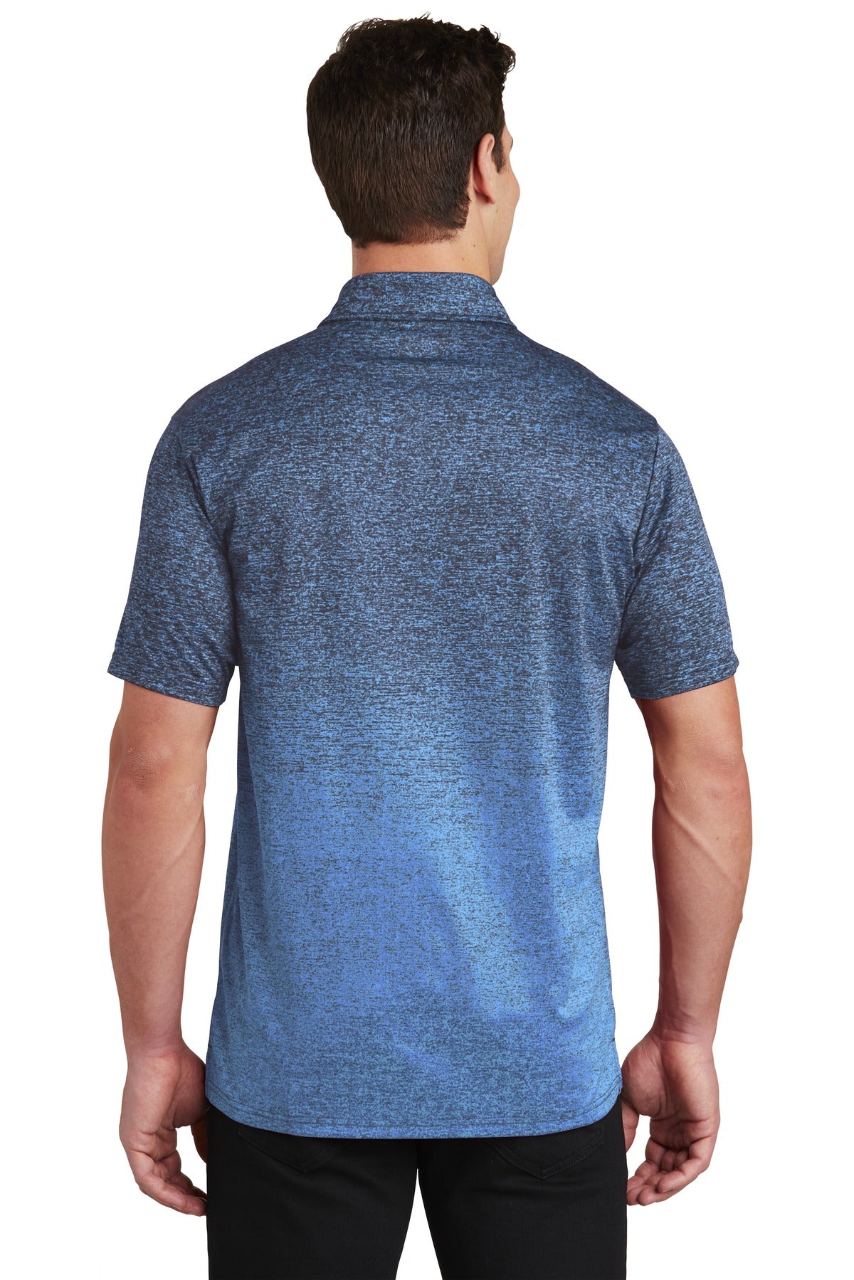 Sport-Tek® Ombre Heather Polo