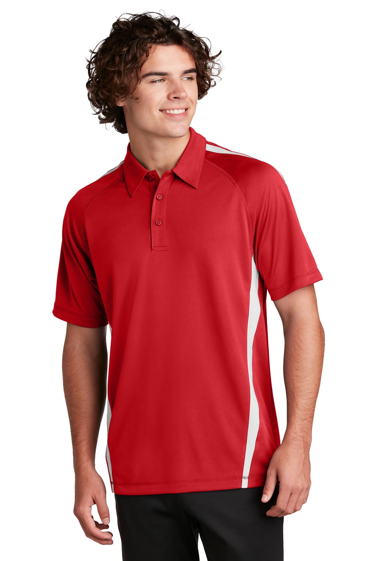 Sport-Tek® PosiCharge Micro-Mesh Colorblock Polo