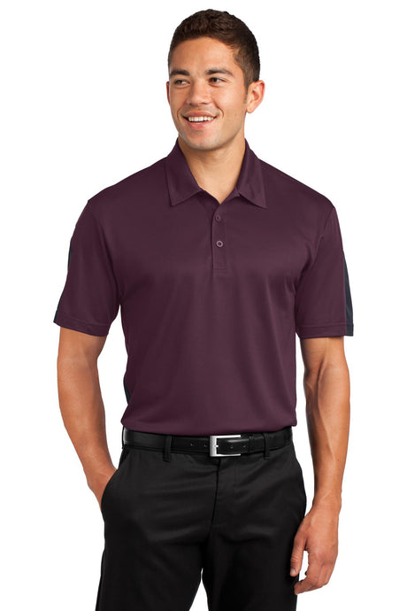 Sport-Tek® PosiCharge Active Textured Colorblock Polo