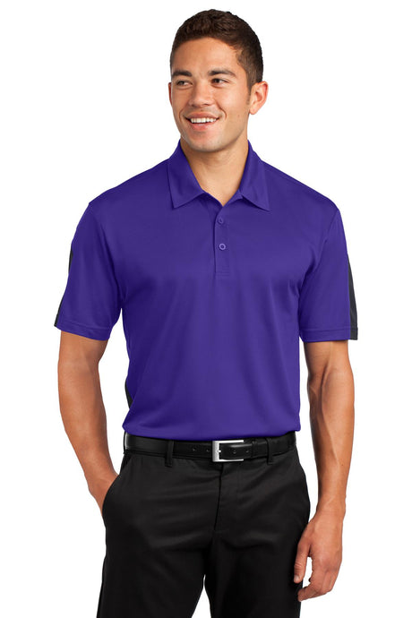 Sport-Tek® PosiCharge Active Textured Colorblock Polo