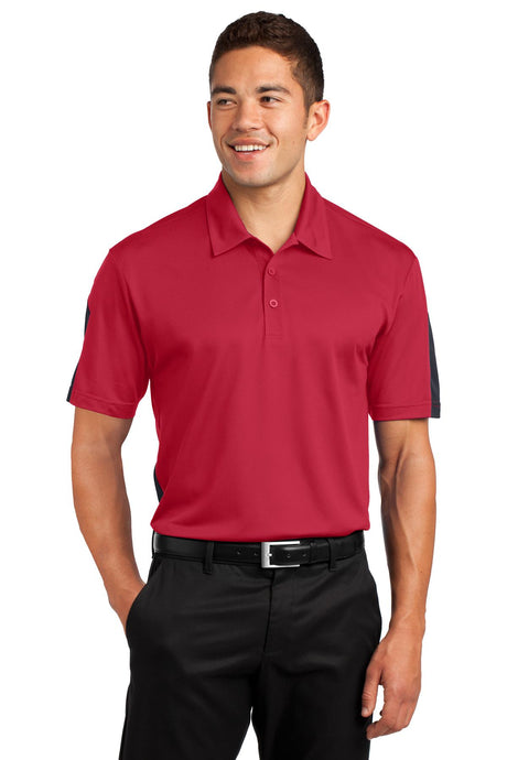 Sport-Tek® PosiCharge Active Textured Colorblock Polo