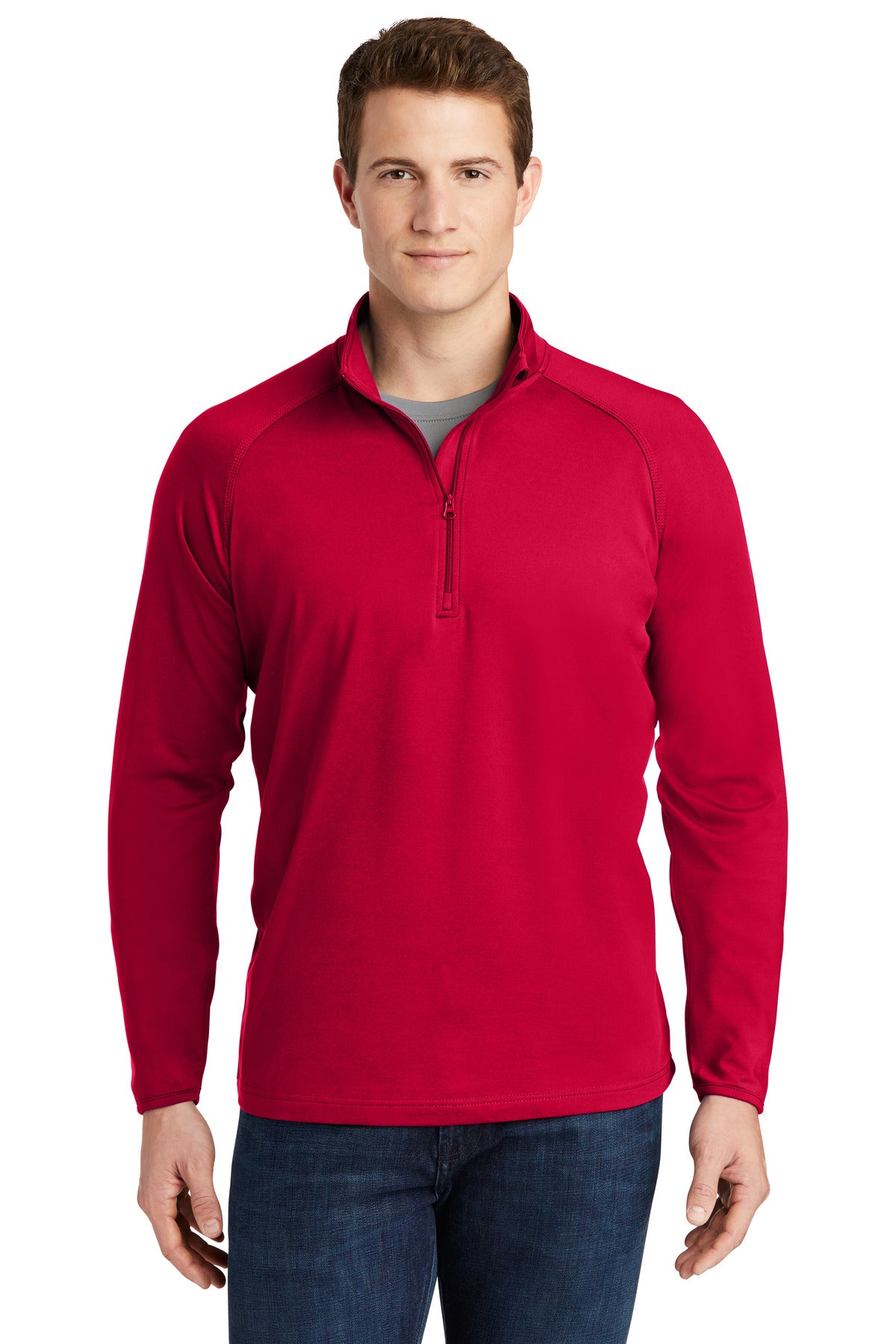 Sport-Tek® Sport-Wick Stretch 1/4-Zip Pullover