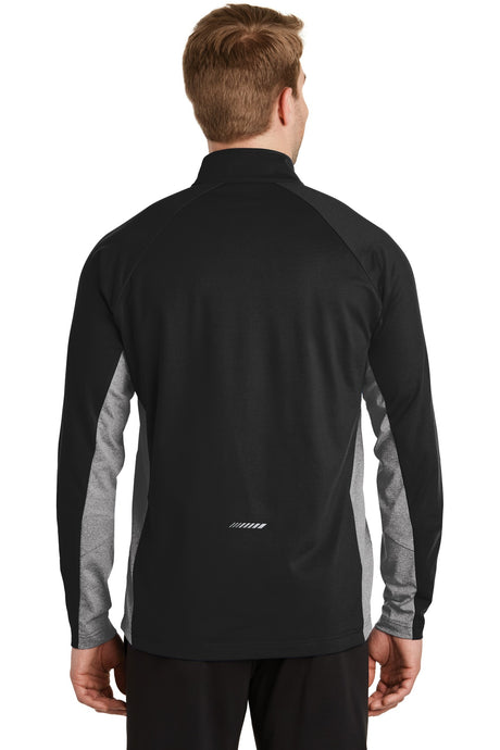 Sport-Tek® Sport-Wick Stretch Contrast 1/4-Zip Pullover