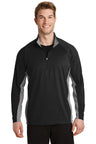 Sport-Tek® Sport-Wick Stretch Contrast 1/4-Zip Pullover