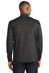 Sport-Tek® Sport-Wick Stretch Reflective Heather 1/2-Zip Pullover