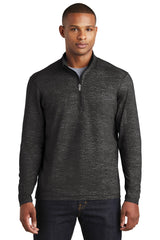 Sport-Tek® Sport-Wick Stretch Reflective Heather 1/2-Zip Pullover