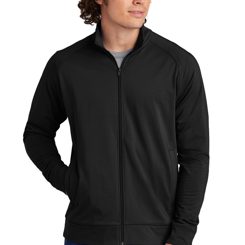 Sport-Tek® Sport-Wick Stretch Full-Zip Cadet Jacket