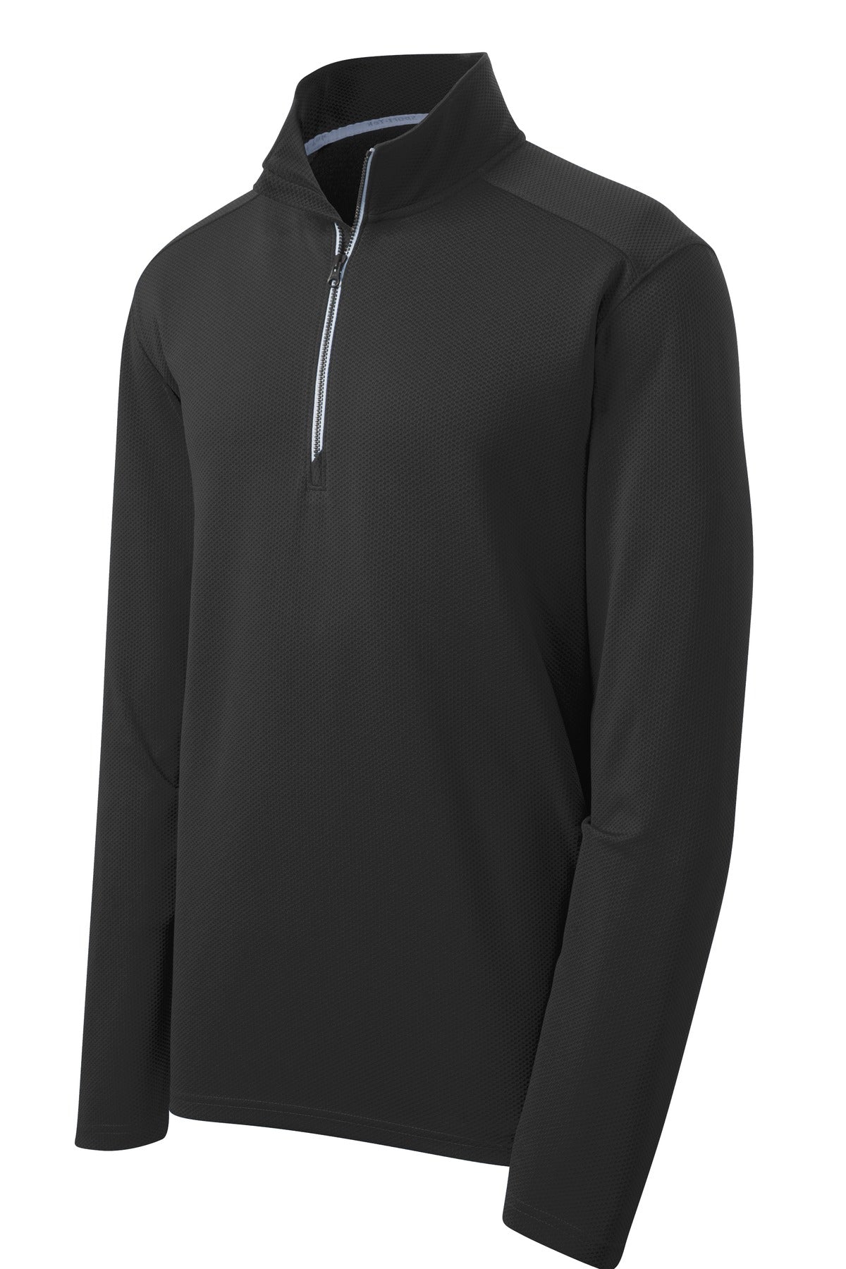 Sport-Tek® Sport-Wick Textured 1/4-Zip Pullover