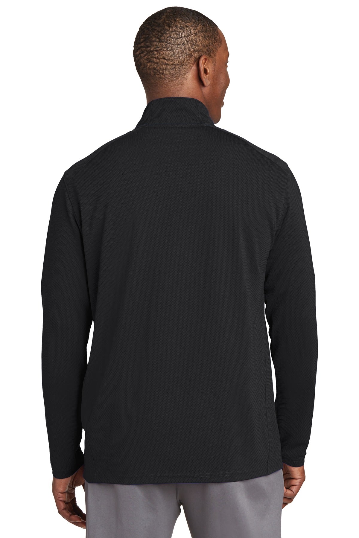 Sport-Tek® Sport-Wick Textured 1/4-Zip Pullover