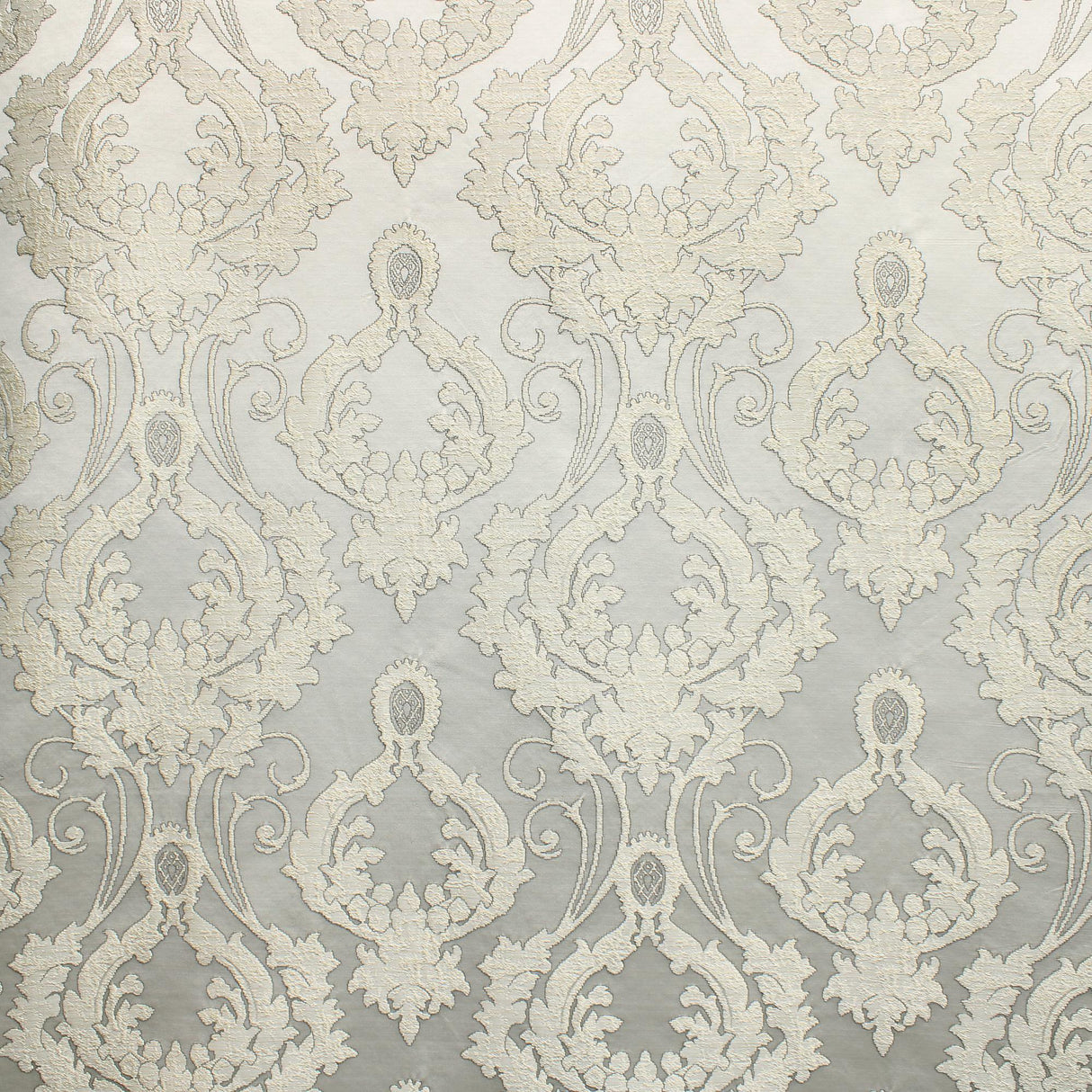 Stasia Fabric 100 Percent Polyester Fabric - Traditional Two-Toned Damask, 58" Width (1 Yard)