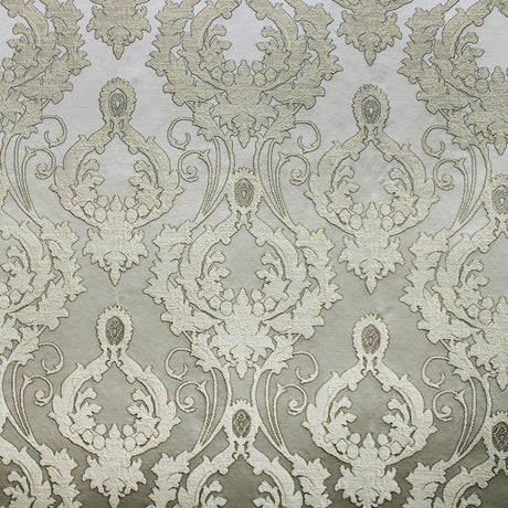 Stasia Fabric 100 Percent Polyester Fabric - Traditional Two-Toned Damask, 58" Width (1 Yard)