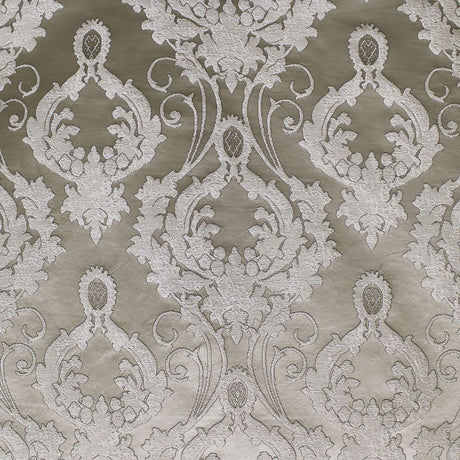 Stasia Fabric 100 Percent Polyester Fabric - Traditional Two-Toned Damask, 58" Width (1 Yard)