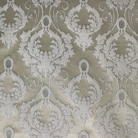Stasia Fabric 100 Percent Polyester Fabric - Traditional Two-Toned Damask, 58" Width (1 Yard)