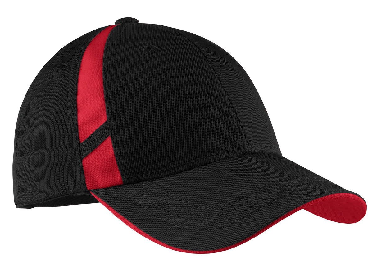 Sport-Tek® Dry Zone Mesh Inset Cap