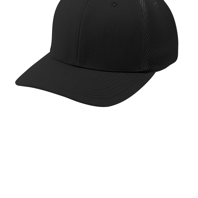 Sport-Tek® ফ্লেক্সফিট এয়ার মেশ ব্যাক ক্যাপ