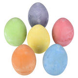 Egg Sidewalk Chalk (6 Pc Set)