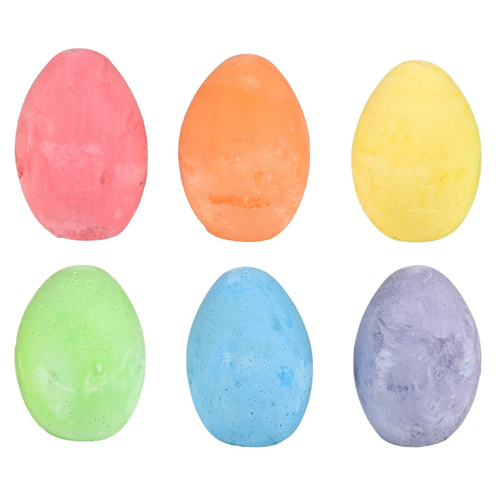 Egg Sidewalk Chalk (6 Pc Set)