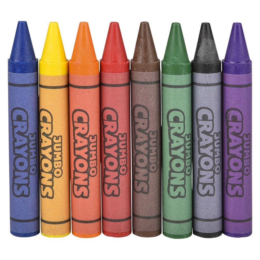 Jumbo Crayon 8pc (1 DZ)