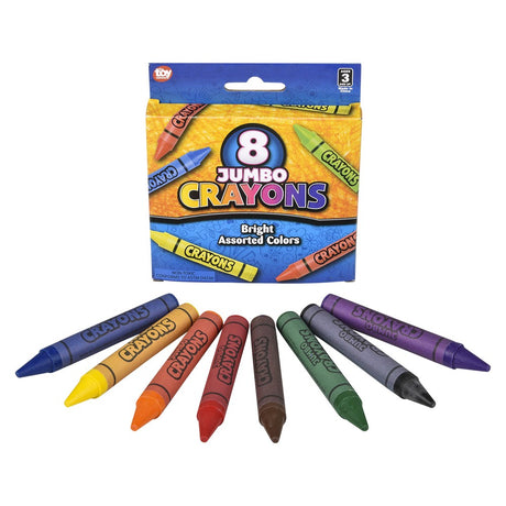Jumbo Crayon 8pc (1 DZ)
