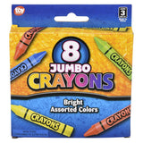 Jumbo Crayon 8pc (1 DZ)