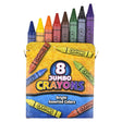 Jumbo Crayon 8pc (1 DZ)