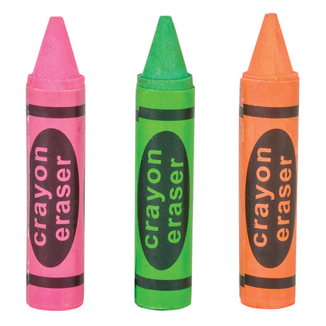 Crayon Erasers (1 DZ)