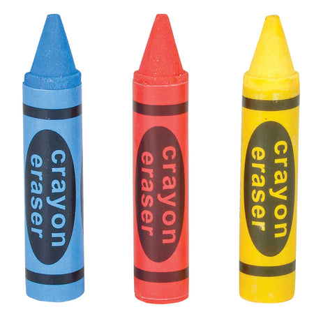 Crayon Erasers (1 DZ)