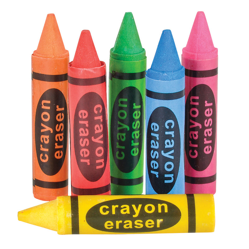 Crayon Erasers (1 DZ)