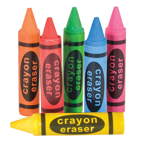 Crayon Erasers (1 DZ)