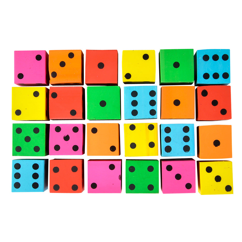 Dice Erasers (1 DZ)