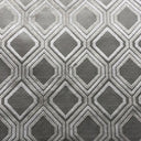 Stefano Cut Velvet Fabric - Geometric Diamond Pattern, 55" Width (1 Yard)