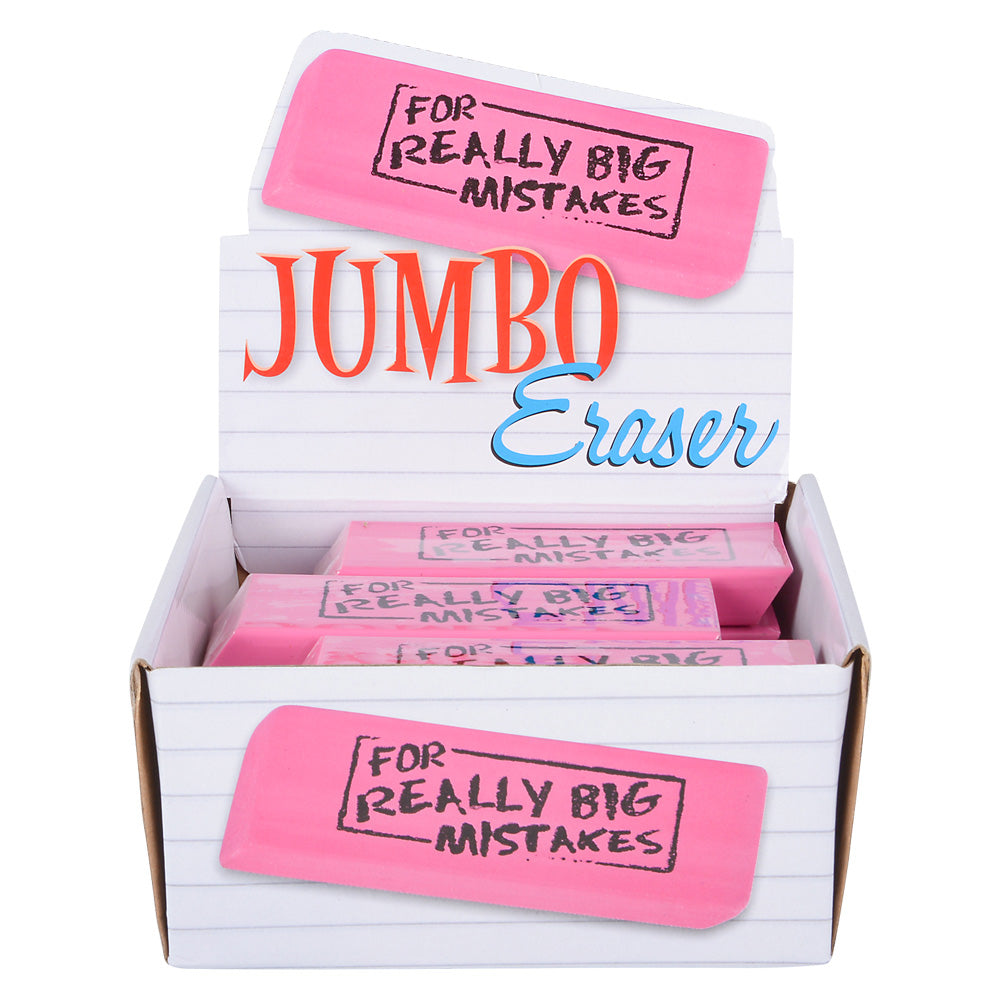 Jumbo Big Mistake Wedge Eraser (1 DZ)
