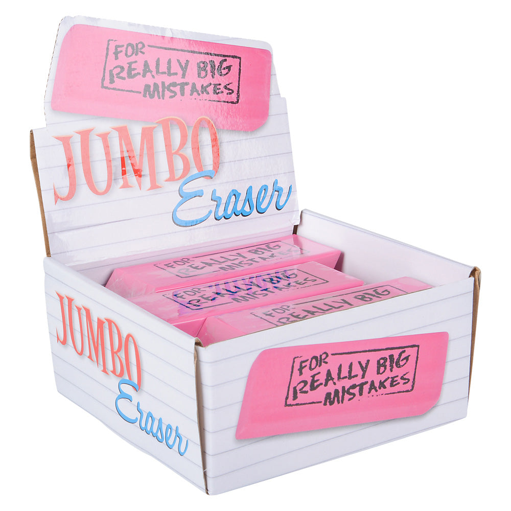 Jumbo Big Mistake Wedge Eraser (1 DZ)