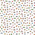 Cotton Fabric Level Up 44/45" White