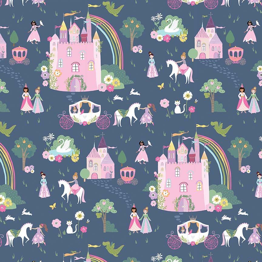 Cotton Fabric Enchanted 44/45" Width