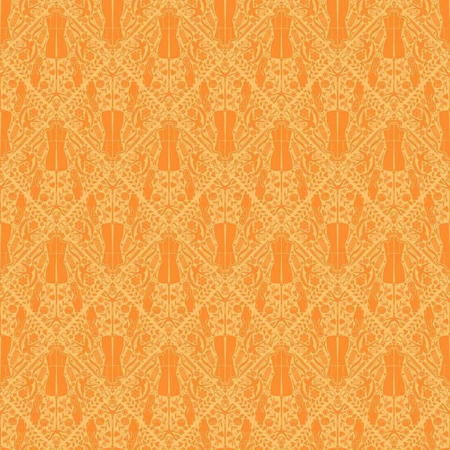 Cotton Fabric Mandarin You Got The Notion 44/45"