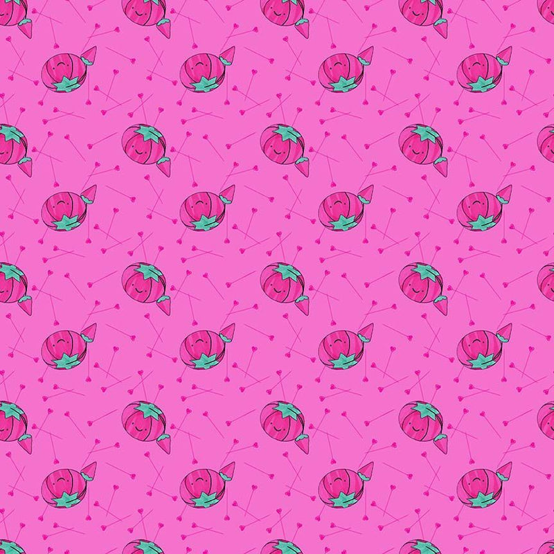 Cotton Fabric Peony Kingpin 44/45"