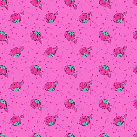 Cotton Fabric Peony Kingpin 44/45"