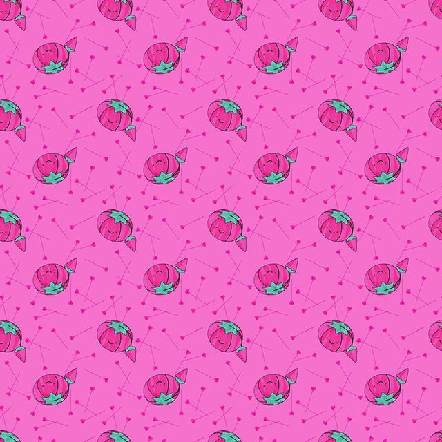 Cotton Fabric Peony Kingpin 44/45"