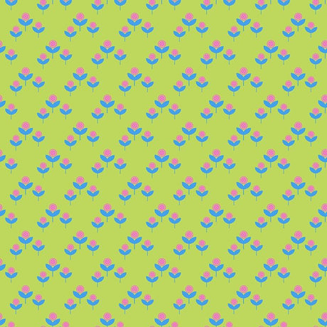 Cotton Cute As A Button Fabric 44/45 Acid