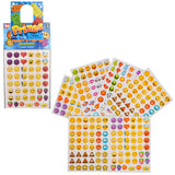 Emoticon Stickers (Dozen Poly Bag)