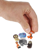 Mini Zoo Animal Erasers (144 Pc Poly Bag)