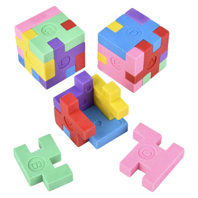 Puzzle Cube Eraser (1 DZ)