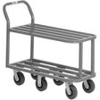 Channel Heavy Duty Marking / Stocking Truck Tubular Steel Construction 18" W x 44" D x 36" H: 6-Caster Model