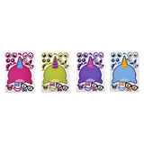 Sticker Set Design A Character (96 Pc Polybag)