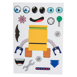 Robot Character Sticker Set (1 DZ)
