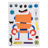 Robot Character Sticker Set (1 DZ)